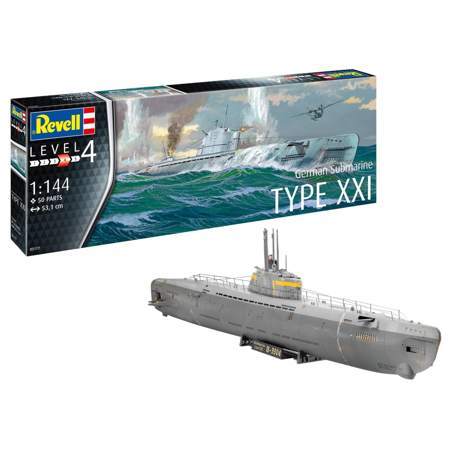 Revell 05177 1/144 German Submarine Type XXI