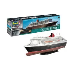 Revell 1/400 Ocean Liner Queen Mary 2 Platinum Edition -Toy Model Shop 05199 kmpw queen mary 2