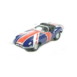 Oxford 1/76 Jaguar E Type Union Jack