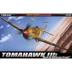 Academy 12235 1/48 Tomahawk IIB Ace Of African Front Limited Edition Reproduction