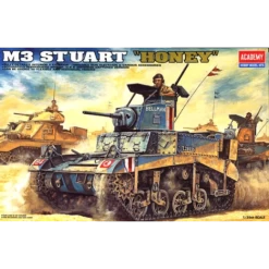 Academy 13270 1/35 British M3 Stuart Honey Plastic Model Kit