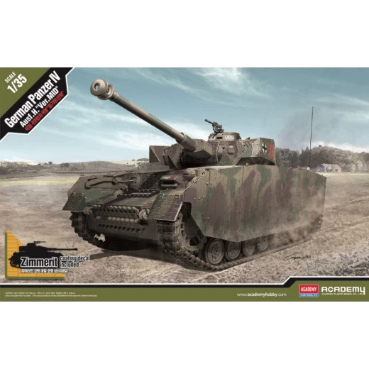 Academy 13516 1/35 German Panzer IV Ausf.H Ver. MID 3 Academy 13516 1/35 German Panzer IV Ausf.H Ver. MID
