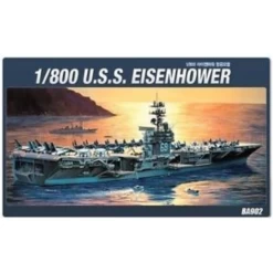 Academy 14212 1/800 U.S.S. CVN69 Eisenhower Plastic Model Kit