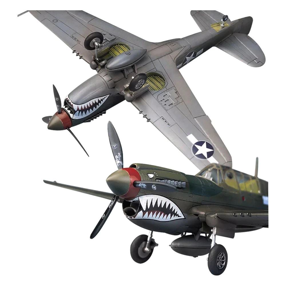 Academy 12465 1/72 P40M/N Warhawk Plastic Model Kit With Australian Decals 5 Academy 12465 1/72 P40M/N Warhawk Plastic Model Kit With Australian Decals - Image 3