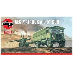 Airfix 176 AEC Matador And 5.5 Gun