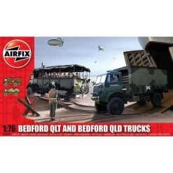 Airfix 176 Bedford QLT And Bedford QLD Trucks