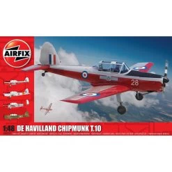 Airfix 1/48 De Havilland Chipmunk T.10 -Toy Model Shop AF04105