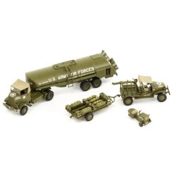 Airfix 172 WWII USAAF Bomber ReSupply Set -Toy Model Shop AF06304 1