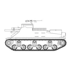 Airfix 135 M7 Priest -Toy Model Shop AF1368