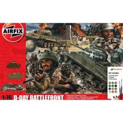 Airfix 1/76 DDay Battlefront Gift Set -Toy Model Shop AF50009A