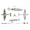 Airfix 1/72 Messerschmitt Bf109E Starter Set -Toy Model Shop AF55106 1