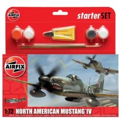 Airfix 1/72 North American Mustang IV Starter Set