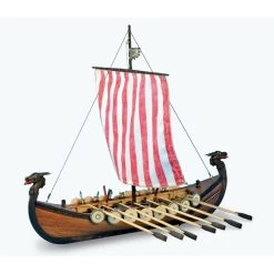 19001 1/75 Viking Ship Wooden Ship Model 13 19001 1/75 Viking Ship Wooden Ship Model -Toy Model Shop ART19001