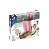 19001 1/75 Viking Ship Wooden Ship Model