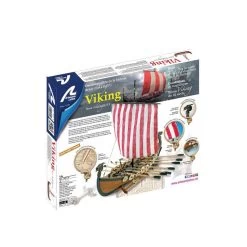 19001 1/75 Viking Ship Wooden Ship Model