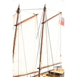 19005 1/50 HMS Endeavours Longboat 2021 Wooden Ship Model -Toy Model Shop ART19005 5