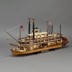 20515 1/80 King Of The Mississippi 2021 Wooden Ship Model 16 20515 1/80 King Of The Mississippi 2021 Wooden Ship Model -Toy Model Shop ART20515 3