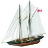 1/75 Bluenose II Wooden Ship Model -Toy Model Shop ART22453 1