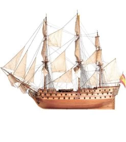 1/90 San Juan Nepomuceno Wooden Ship Model