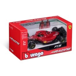 Bburago 1/43 Ferrari Racing 2022 F1 75 Leclerc #16 -Toy Model Shop BC36832L 9
