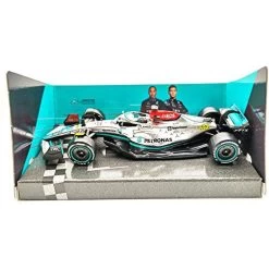 Bburago 1/43 Race 2022 F1 Mercedes-AMG W13 Hamilton -Toy Model Shop BC38065H.6