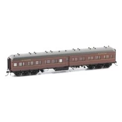 HO NSWGR 12 Wheel Passenger Car Series TAM 848 Sleeping Car Indian - Red Weather Grey Roof