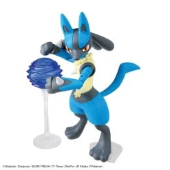 Pokemon Model Kit RIOLU And LUCARIO -Toy Model Shop G5060856 6