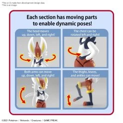 Pokemon Model Kit CINDERACE -Toy Model Shop G5063381 4