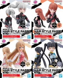 Bandai 30MS OPTION HAIR STYLE PARTS Vol.7 ALL 4 TYPES