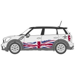 Hasegawa 1/24 MINI COOPER S COUNTRYMAN ALL4 UNION JACK PART 2 -Toy Model Shop H20532
