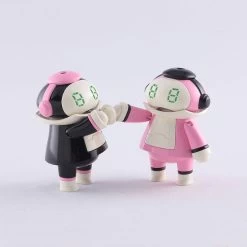 Hasegawa Tiny MechatroMATE No.02 Black And Peach Two Kits In The Box -Toy Model Shop H64517 2