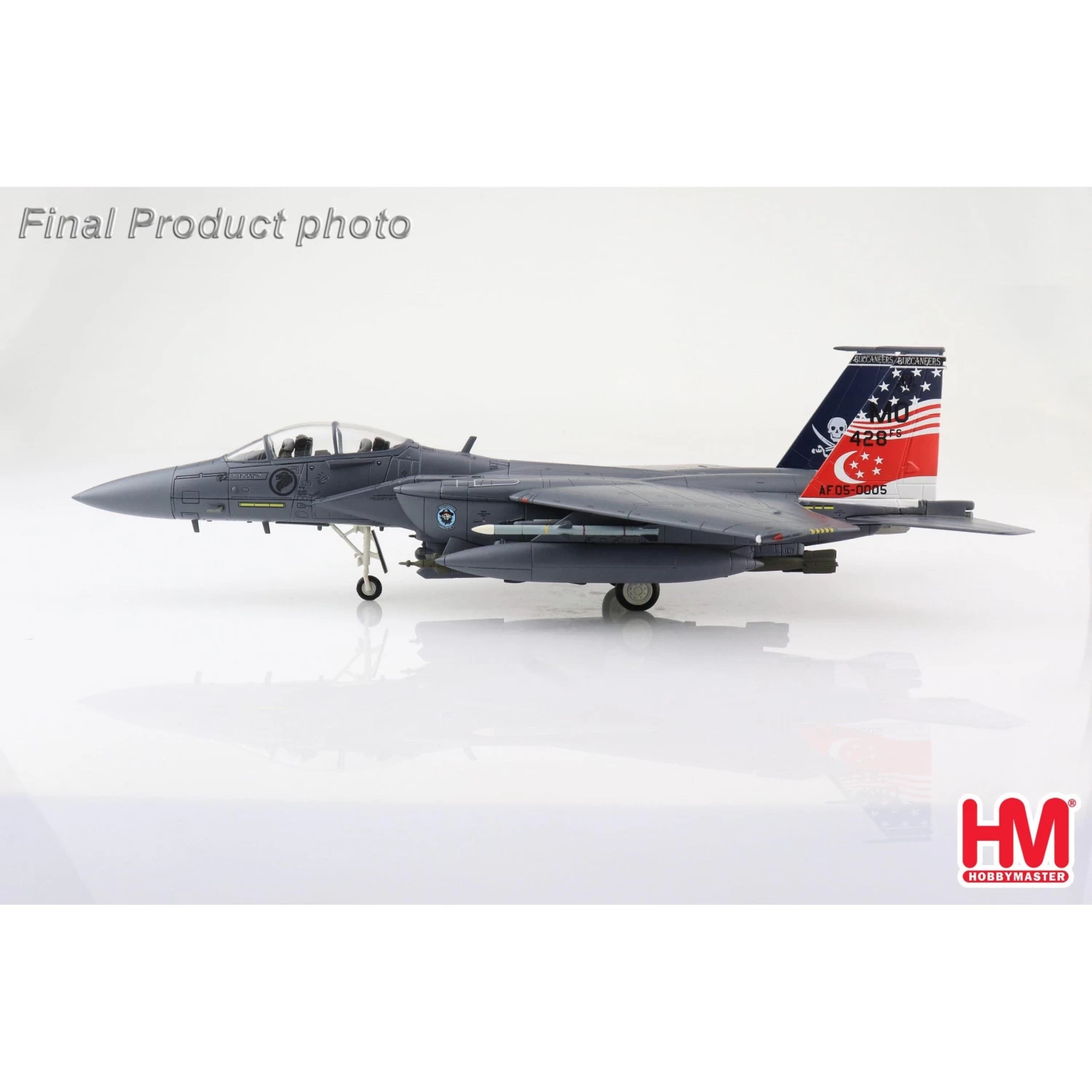 1/72 Boeing F15SG 20 Years Of Peace Carvin V AF050005 428th FS Flagship 2017 6 1/72 Boeing F15SG 20 Years Of Peace Carvin V AF050005 428th FS Flagship 2017 - Image 4