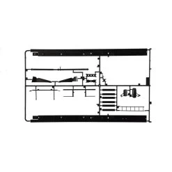 Italeri 1/24 Volvo F16 Globetrotter Canvas With Elevator -Toy Model Shop IT3945S 13