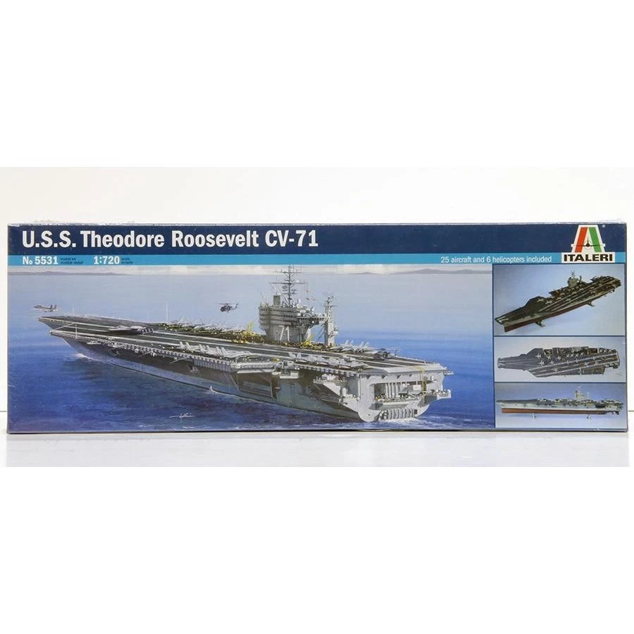 Italeri 1720 USS Theodore Roosevelt CV71 3 Italeri 1720 USS Theodore Roosevelt CV71