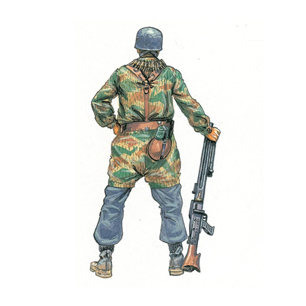 Italeri 172 WWII German Paratroopers 6 Italeri 172 WWII German Paratroopers - Image 4