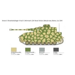 Italeri 1/35 PZ. KPFW. IV AUSF. H -Toy Model Shop IT6578S 2