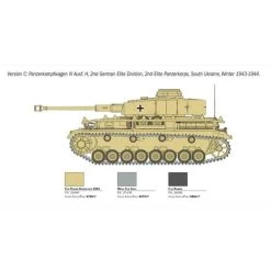Italeri 1/35 PZ. KPFW. IV AUSF. H -Toy Model Shop IT6578S 4