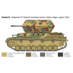 Italeri 1/35 Flakpanzer IV Ostwind -Toy Model Shop IT6594S 6