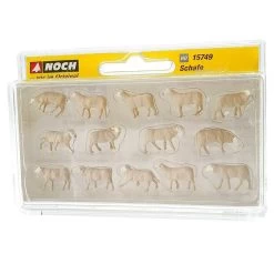 HO Sheep 5 HO Sheep -Toy Model Shop NOC15749 1