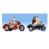 HO Motorcyclists -Toy Model Shop NOC15905