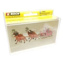 HO Santa Claus With Sleigh 9 HO Santa Claus With Sleigh -Toy Model Shop NOC15924 1