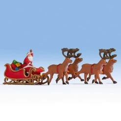 HO Santa Claus With Sleigh 8 HO Santa Claus With Sleigh -Toy Model Shop NOC15924 2