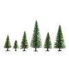 Spruce Trees 10pcs 514cm High -Toy Model Shop NOC26925