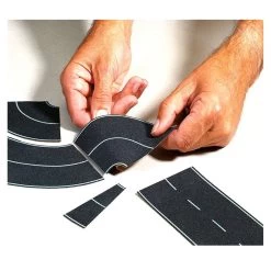 HO Federal Road Curve Grey -Toy Model Shop NOC60704 2