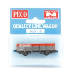 Peco Railfreight Open Wagon BR Red/Grey -Toy Model Shop PNR11R 4