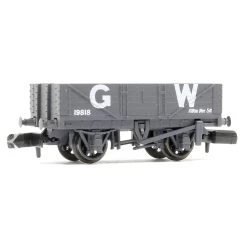Peco N RTR 9ft 5 Plank Open Wagon GWR Grey