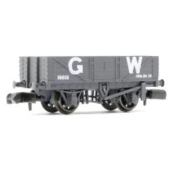 Peco N RTR 9ft 5 Plank Open Wagon GWR Grey -Toy Model Shop PNR5000W 3