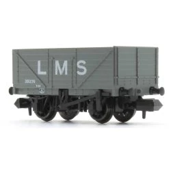 Peco N 9ft 7 Plank Open Wagon LMS Grey 9 Peco N 9ft 7 Plank Open Wagon LMS Grey -Toy Model Shop PNR7003M 3