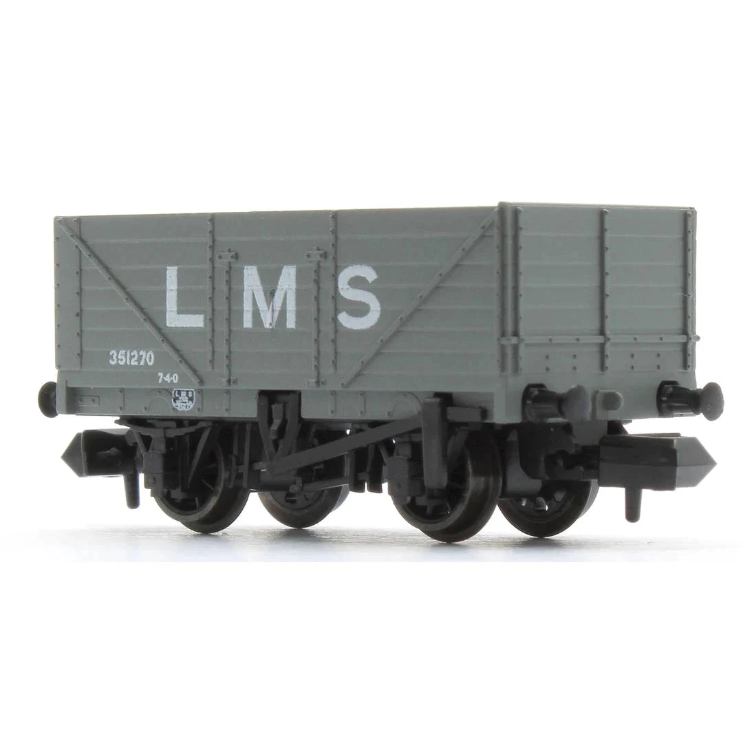 Peco N 9ft 7 Plank Open Wagon LMS Grey 6 Peco N 9ft 7 Plank Open Wagon LMS Grey - Image 4