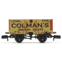 Peco N 9ft 7 Plank Open Wagon Colemans Mustard -Toy Model Shop PNR7006P 3